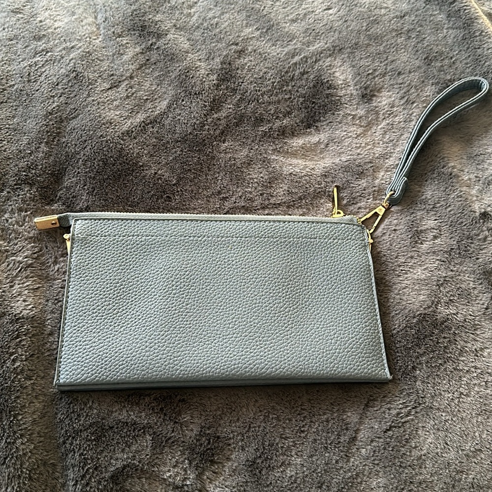 - Vegan Leather Wristlet